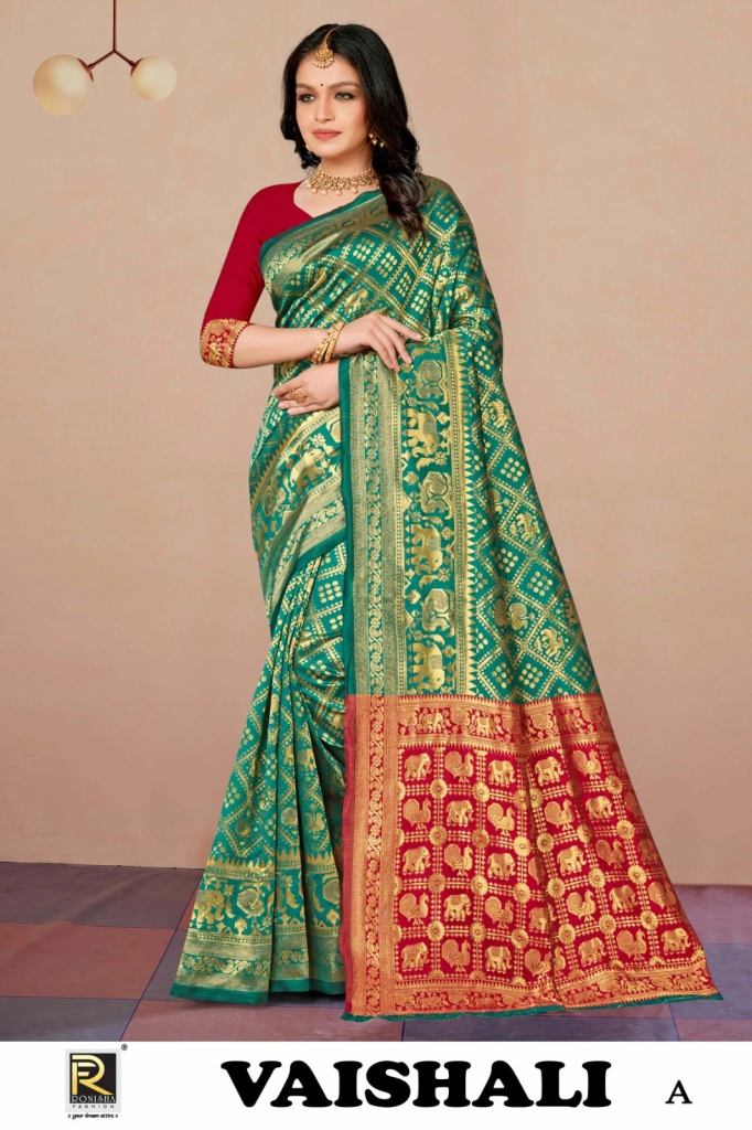 Ronisha Vaishali Banarasi Silk Premium Silk Sarees