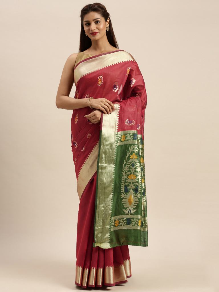Sangam Presents Aaradhya Handloom Designer Sarees Collection