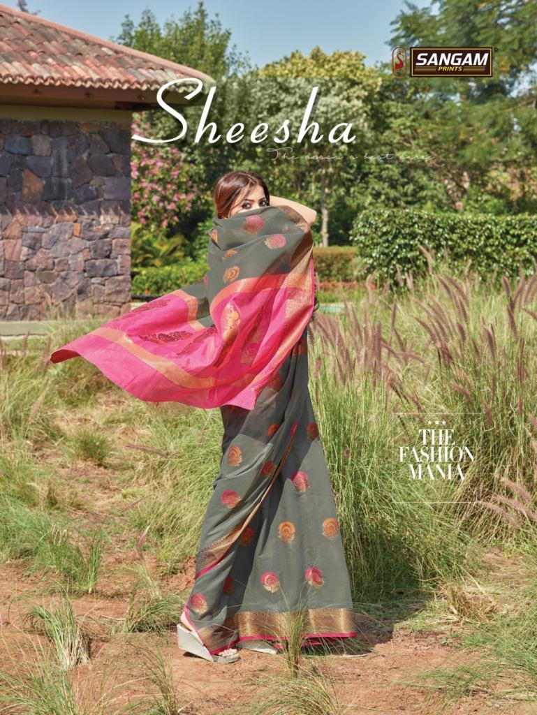 Sangam  presents Sheesha Designer Saree Collection