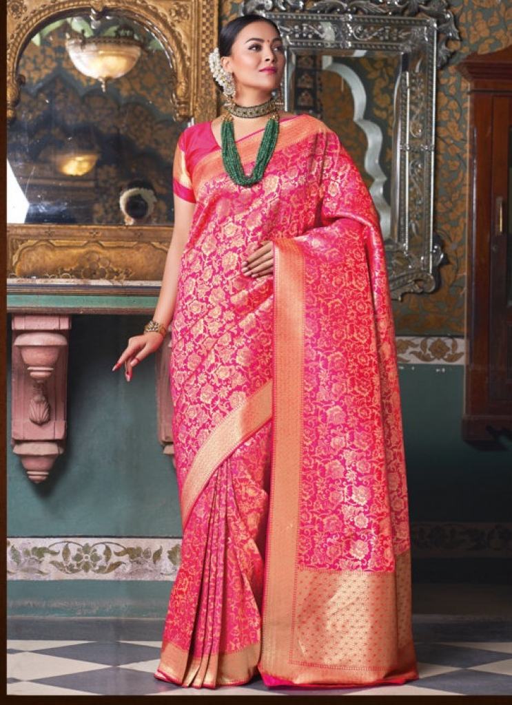 Sangam Presents Purnima Banarasi Silk Saree Collection	