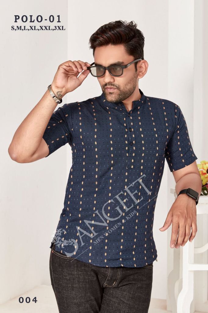 Sangeet Polo 1 Casual Wear Men's T Shirt Collection