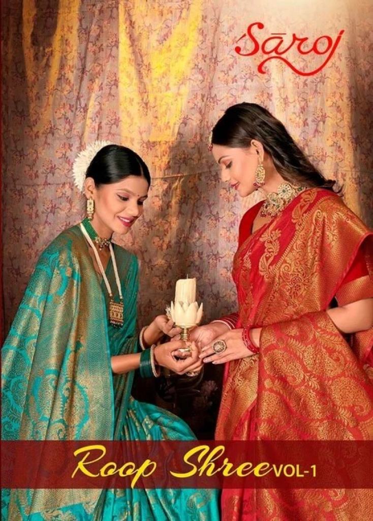 Saroj Roop Shree Vol 1 Dola Silk Wedding Saree Collection 