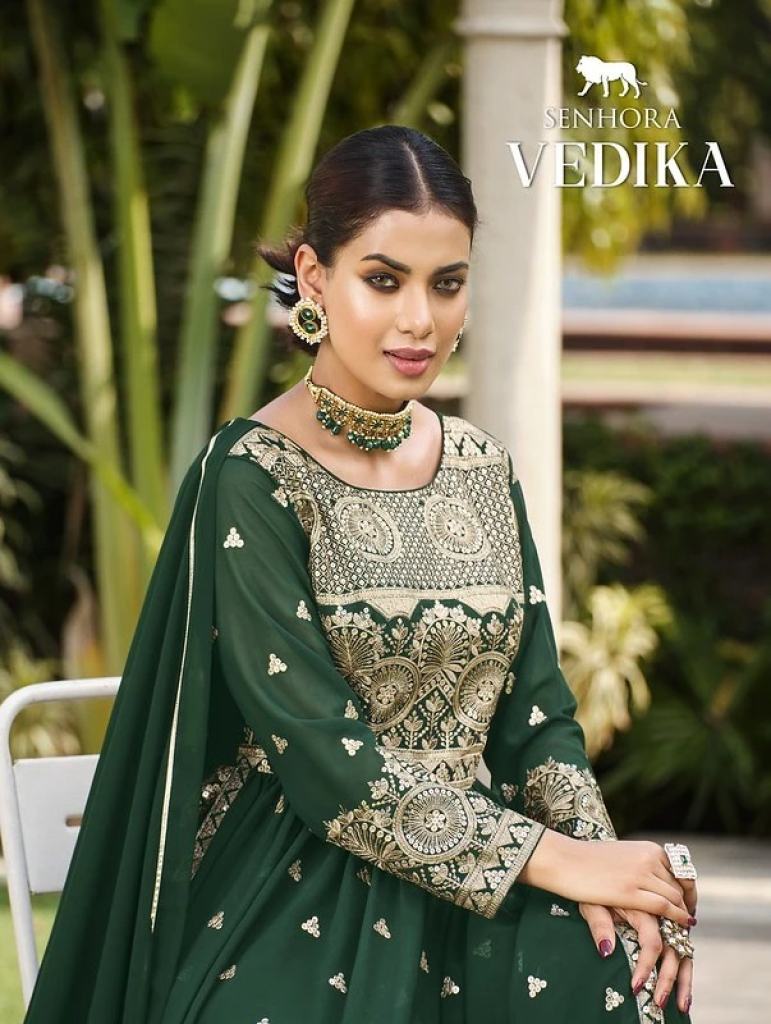 Senhora Vedika Anarkali Designer Salwar Suits