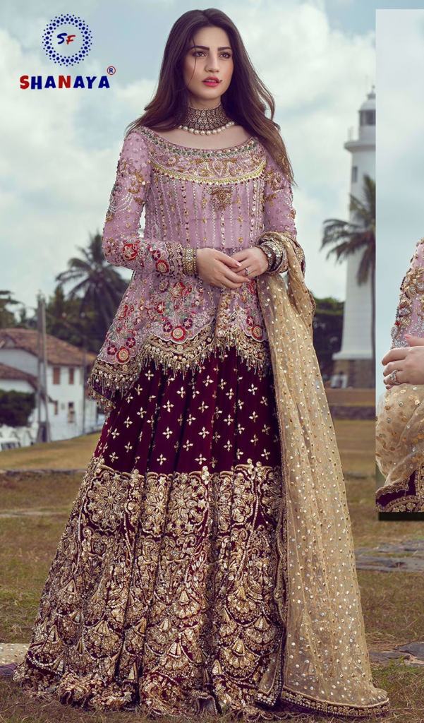 Shanaya Rose S 95  catalog Embroidery  Pakistani Salwar suits 