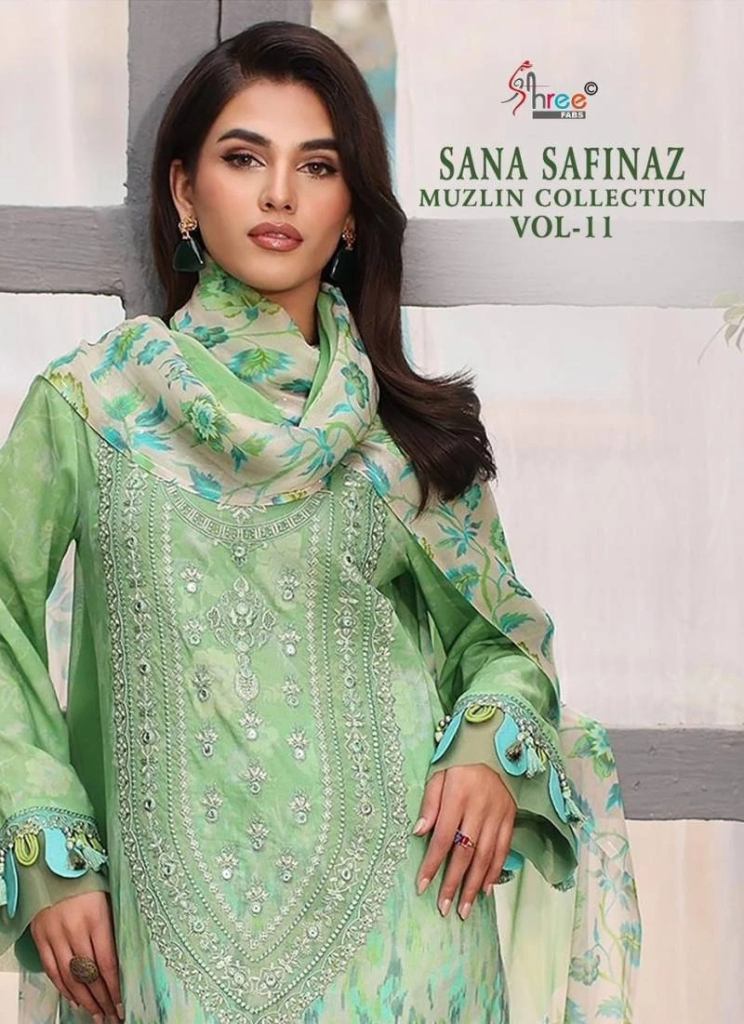 Shree Sana Safinaz Muzlin Vol 11 Pakistani Suits