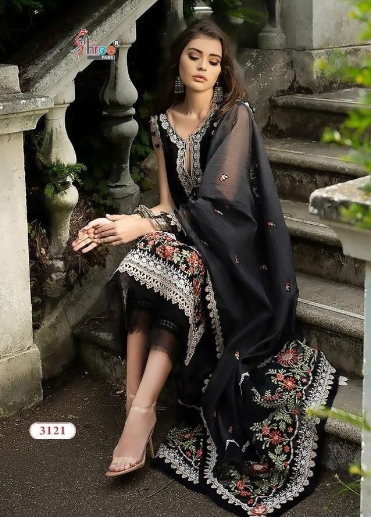 Shree Sobia Nazir Embroidered Collection Cotton Pakistani Suit Collection 
