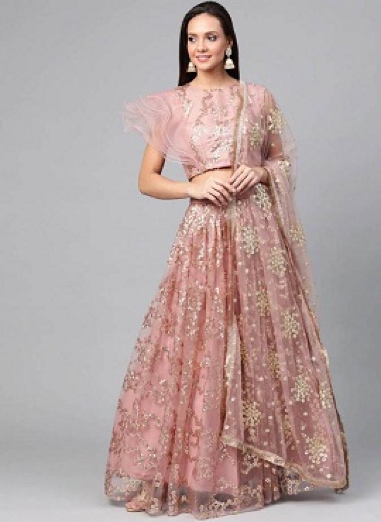 Star Pink And Golden  vol 1  Festive Wear Lehenga Collection