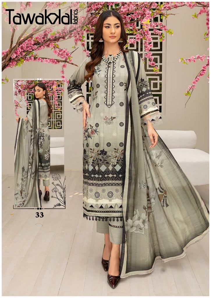 Tawakkal Mehroz Luxury Cotton Collection 4 Dress Material Catalogue