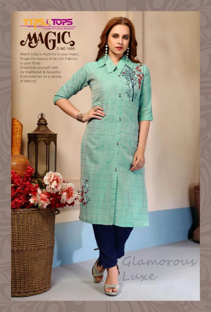 Tips&Tops presents Magic party wear kurti collection 