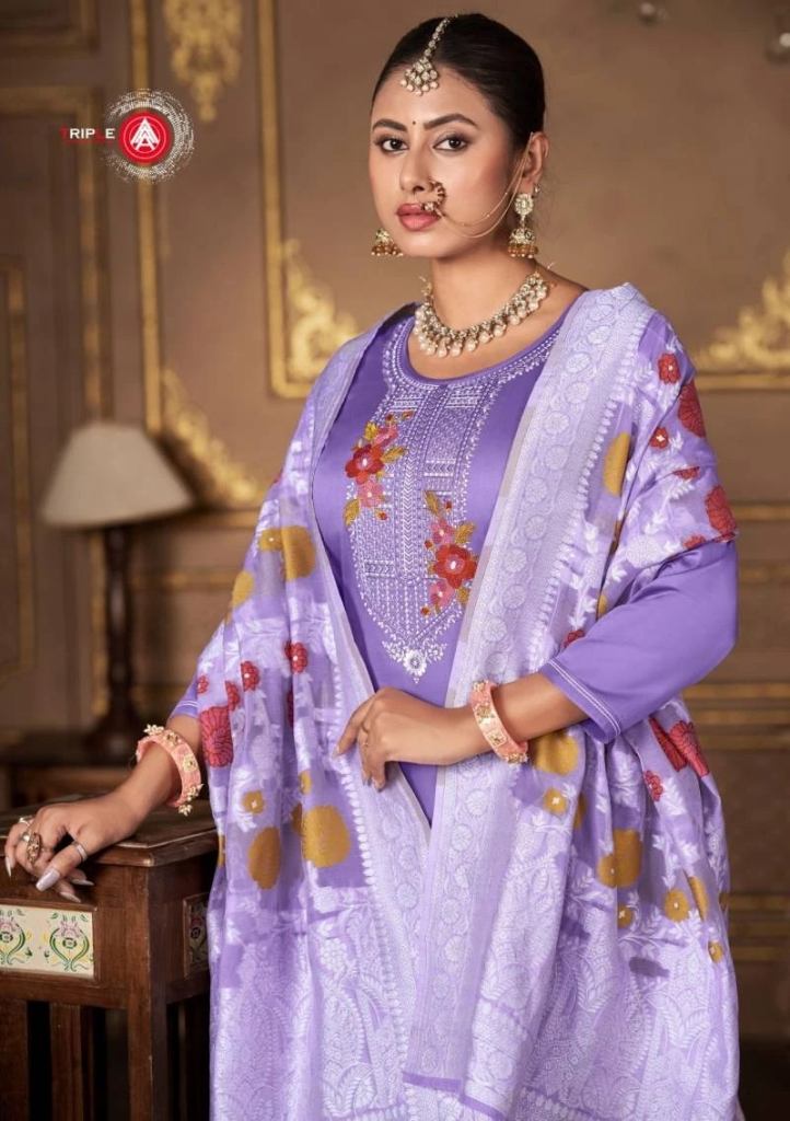 Triple Aaa Aas Edition 6 Salwar Suits Collection