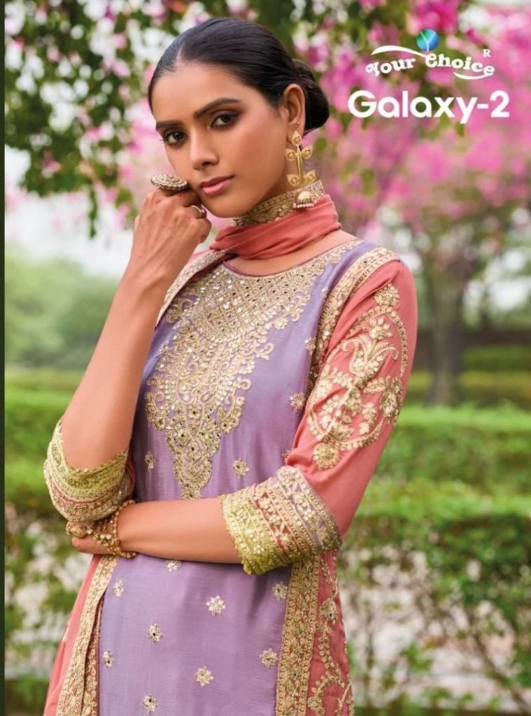 Your Choice Galaxy 2 Chinon Designer Salwar Suits