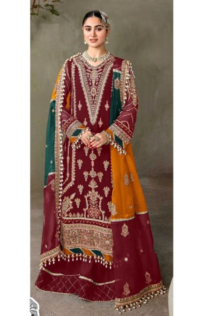 Zaha Aaeesha 10112 Designer Pakistani Suit Collection