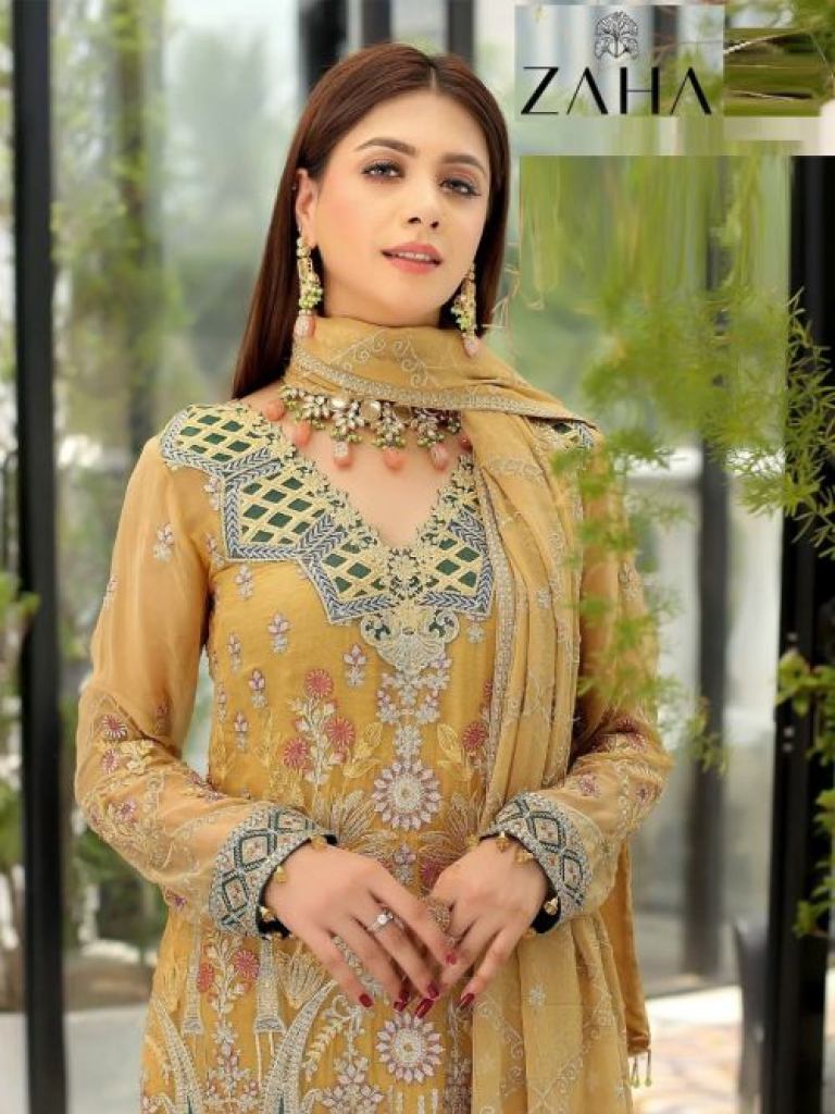 Zaha Maryam Vol 1 Heavy Embroidery Pakistani Salwar  suits