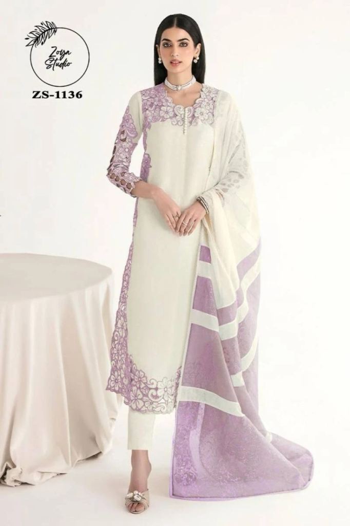 Zoya Studio 1136 Georgette Pakistani Salwar Suit 