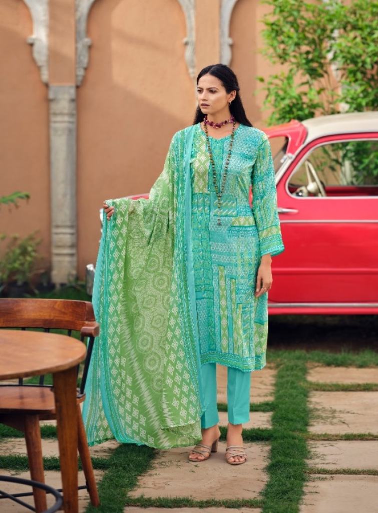 Zulfat Aurika  Cotton Prints  Designer Dress Material 