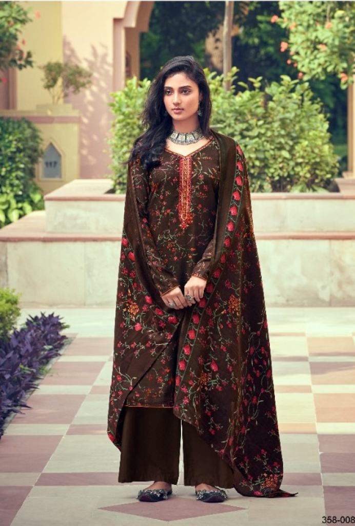 Zulfat  Tareefa Pure Pashmina Digital Style Dress Material Catalog 