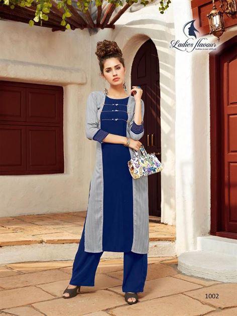 Anokhi by ladies flavour designer  kurti with pant collection