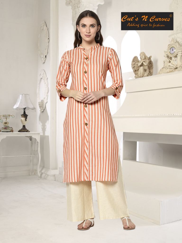 Cuts N Curves Anita weaved designer kurti collection