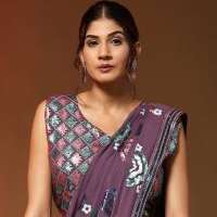 EMBROIDERY WORKED SAREES WHOLESALE