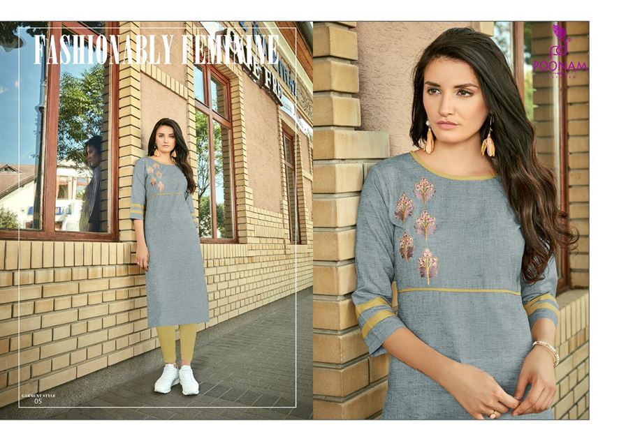 kinti fashion diva series 101-110 14 kg rayon kurti