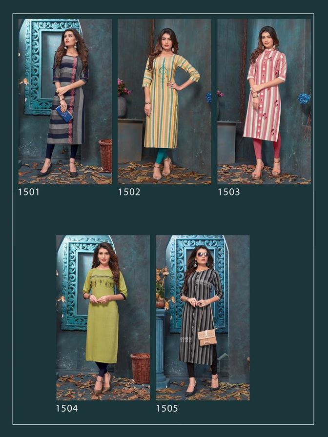 Women Straight Lining Kurti