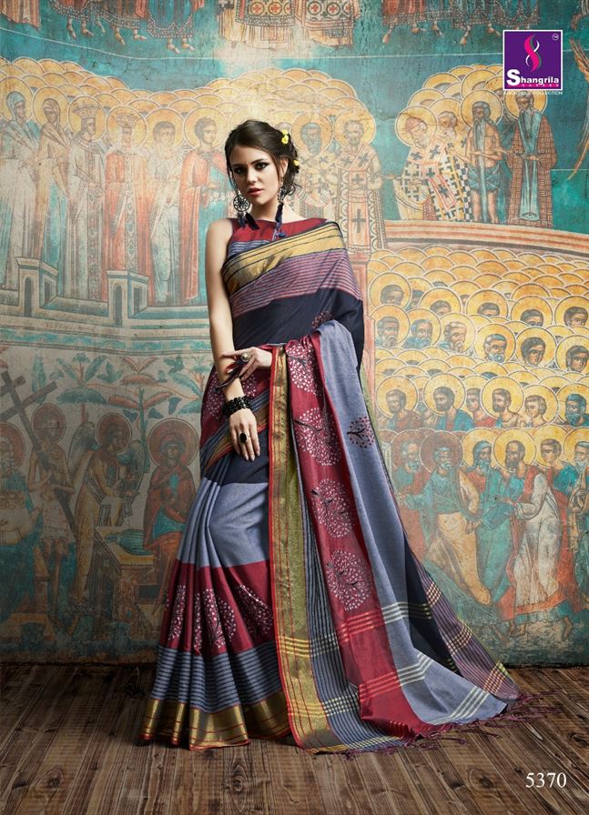 Shangrila present Tanvee silk sarees catalogue
