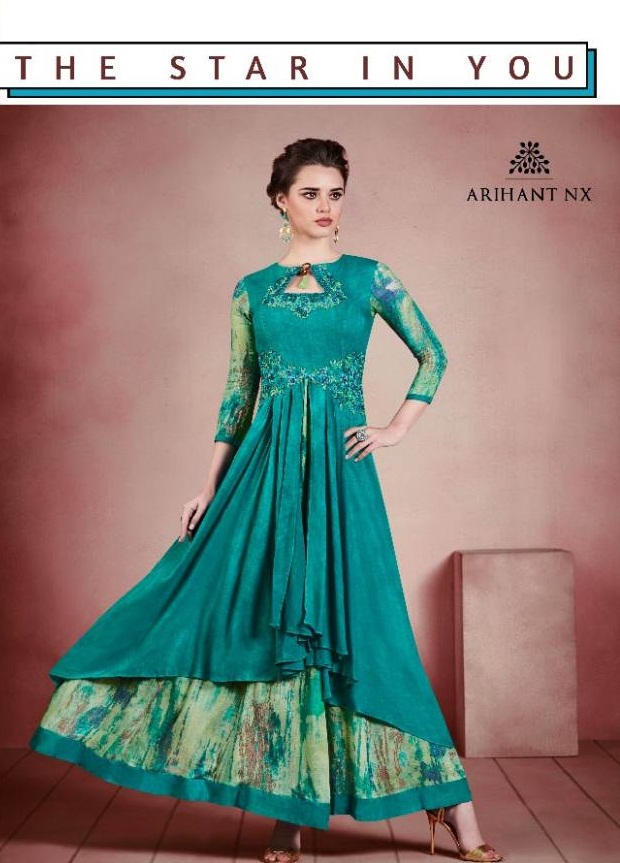 Karigari : Arihant Designer Kurtis Catalogue