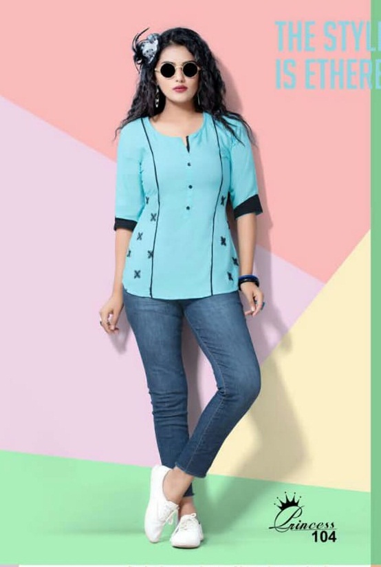 Princess :- Kirtan Tops Catalogue