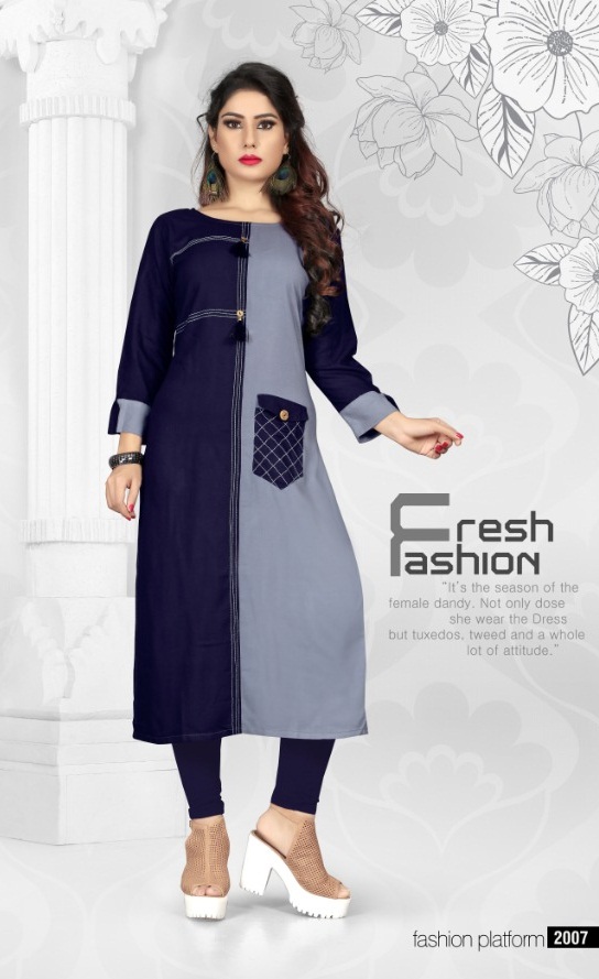 Guddy Casual Wear Kurtis Catalogue