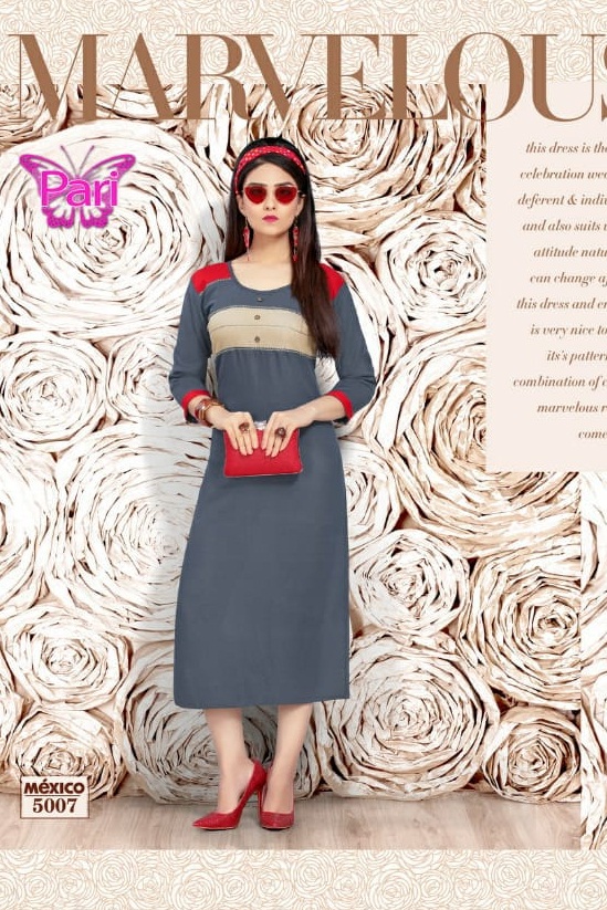 Maxico Pari Kurtis Catalogue