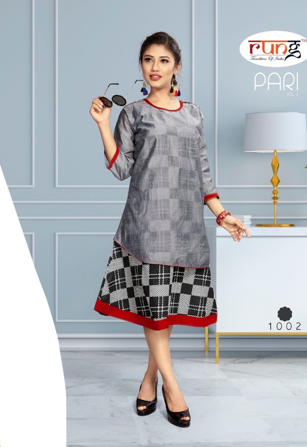 Pari Vol 2 Rung Kurtis Catalogue