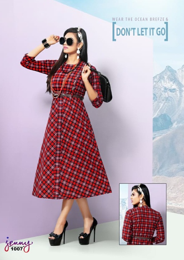 Jenny 2 Pari Kurtis Catalogue