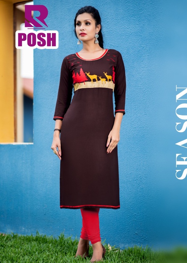 Posh Raashi Casual Kurtis Catalogue