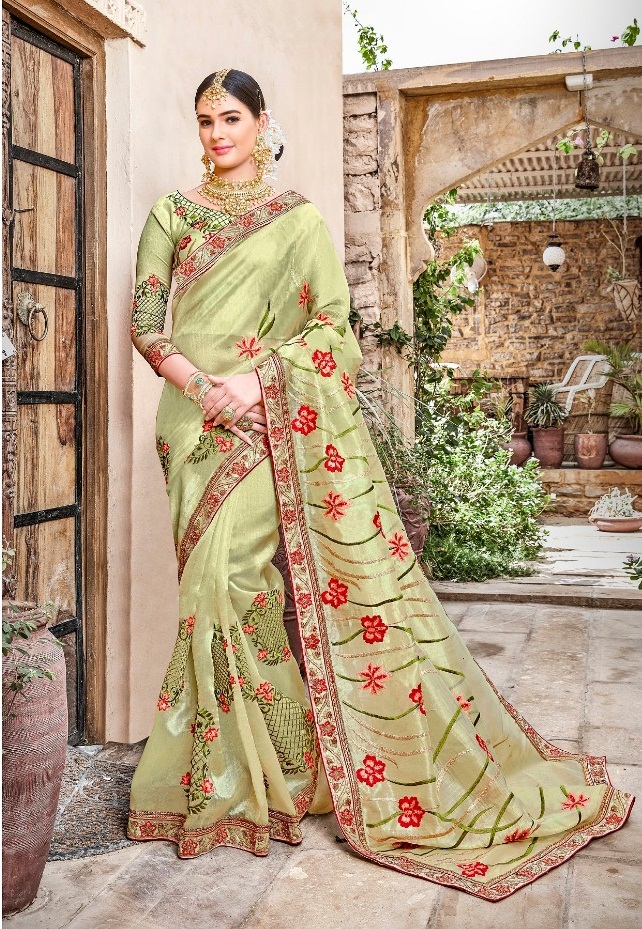 Razia Saroj Wedding saree