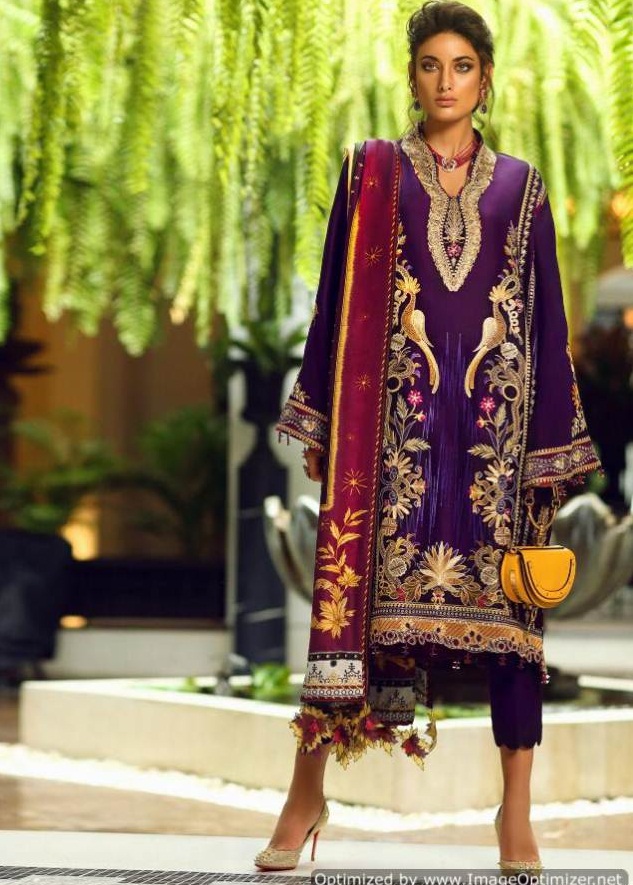 Elean Silk Deepsy designer  pakistani suit  set