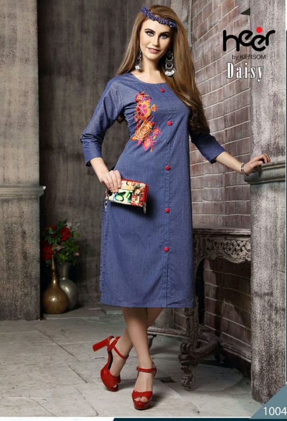 Kersom Daisy designer kurti set 