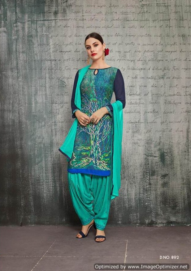 Royal Patiyala 4 Kajree  party wear kurti catalogue 