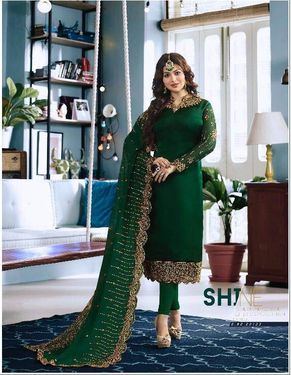 Ayesha Heavy Dupatta HitList  salwar kameez catalogue 