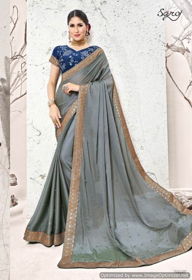 Block Buster Saroj Wedding Sarees Set
