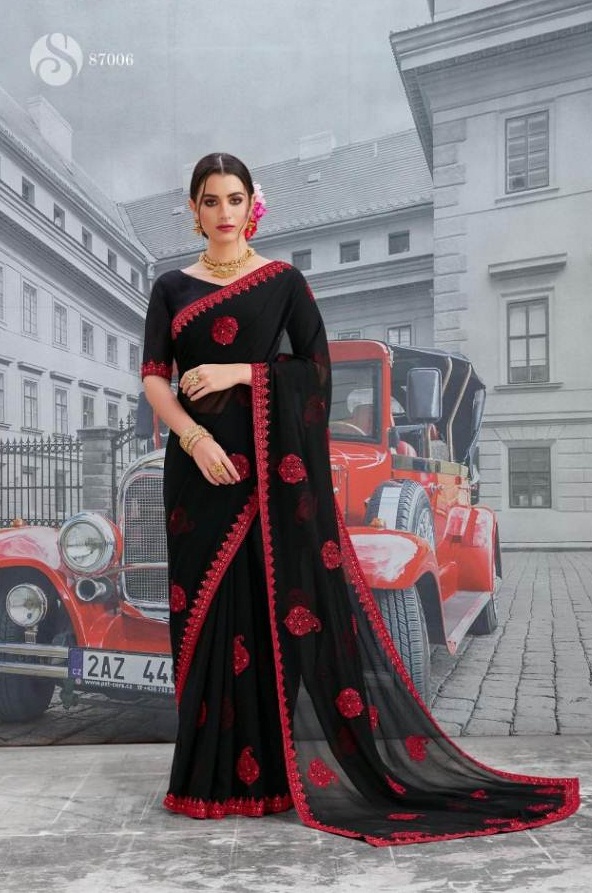 Luxuria Saroj  Party Wear Saree