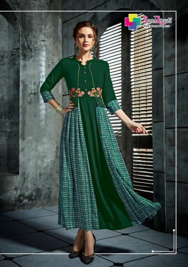 Pehel Sansaktruti Designer Kurtis Set