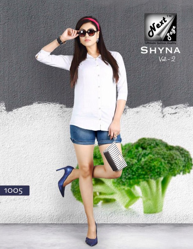 SHYNA Vol-2 PLAIN WESTERN TOP SET