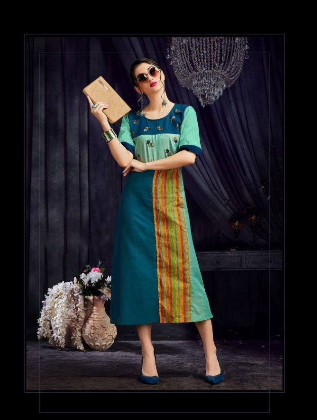 Sparkle designer kurti catalogue 