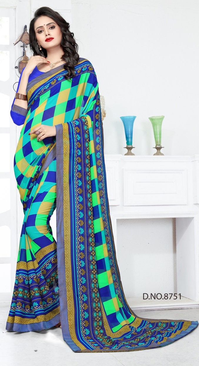 Colour 34  daily wear sarees set