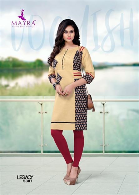 Legacy by mayra fashion cotton designer kurti 