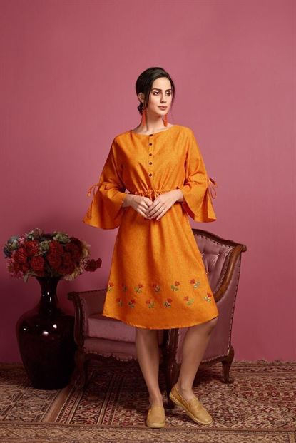 Karma fashion by tucute 513 long kurtis catalogue 