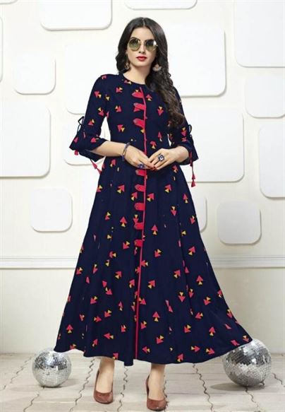 Ghoomar by kanika fashion printed kurtis catalogue 