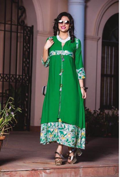 Blossom by kanasu fashion designer kurti catalogue