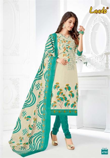 Laado vol 47 churidar dress materials catalogue 
