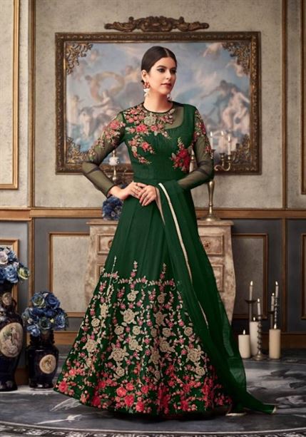 Karma 15035 embroidery salwar kameez catalogue 